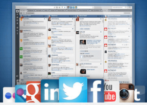 Hootsuite is a great online marketing tool for managing and reporting on your Social Media