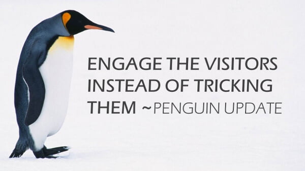 Engage the visitors instead of tricking them