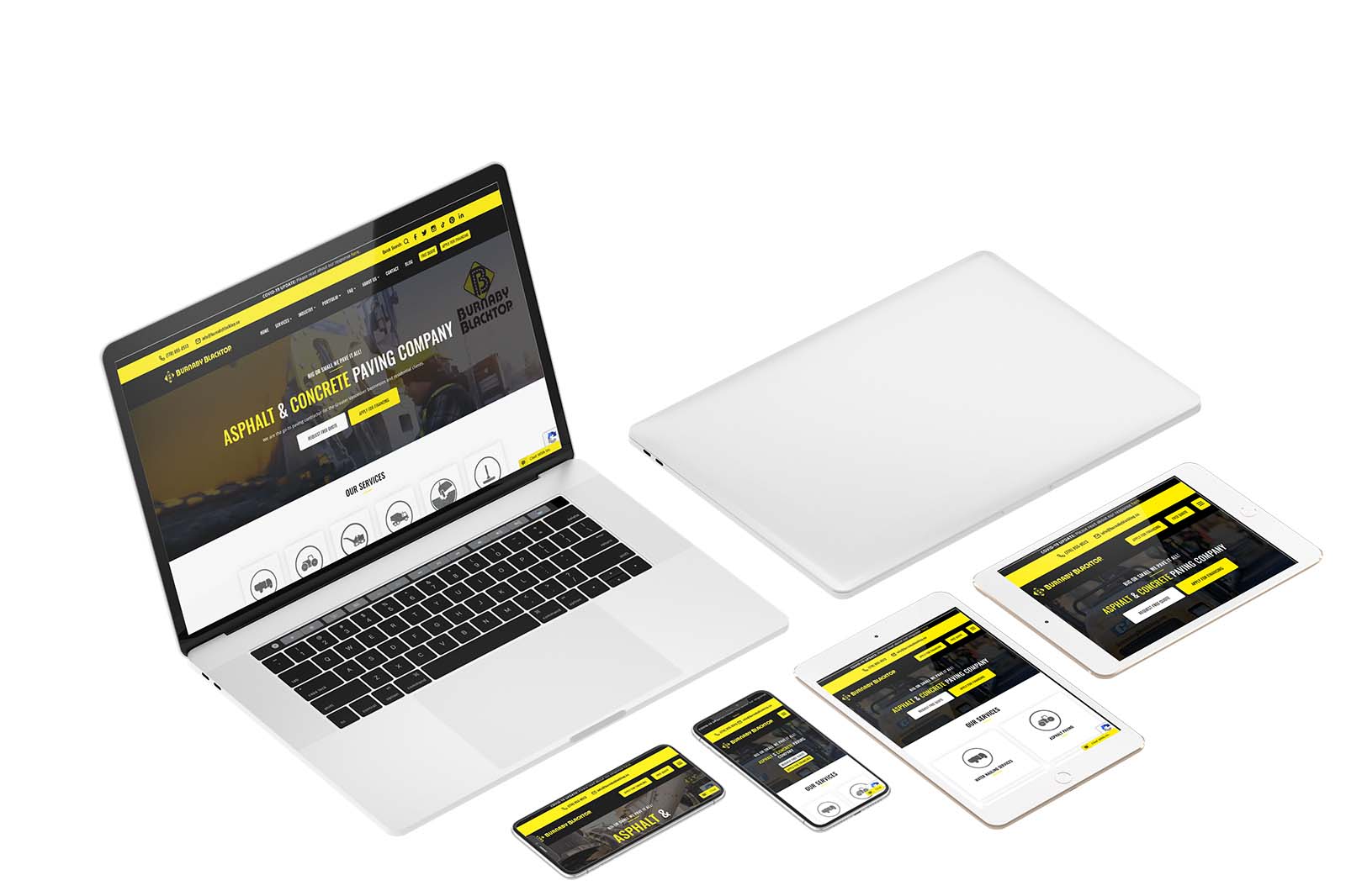 Burnaby blacktop portfolio devices