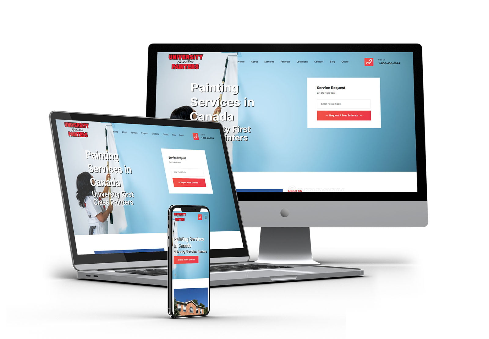 Ufcp paitners website design portfolio devices 2