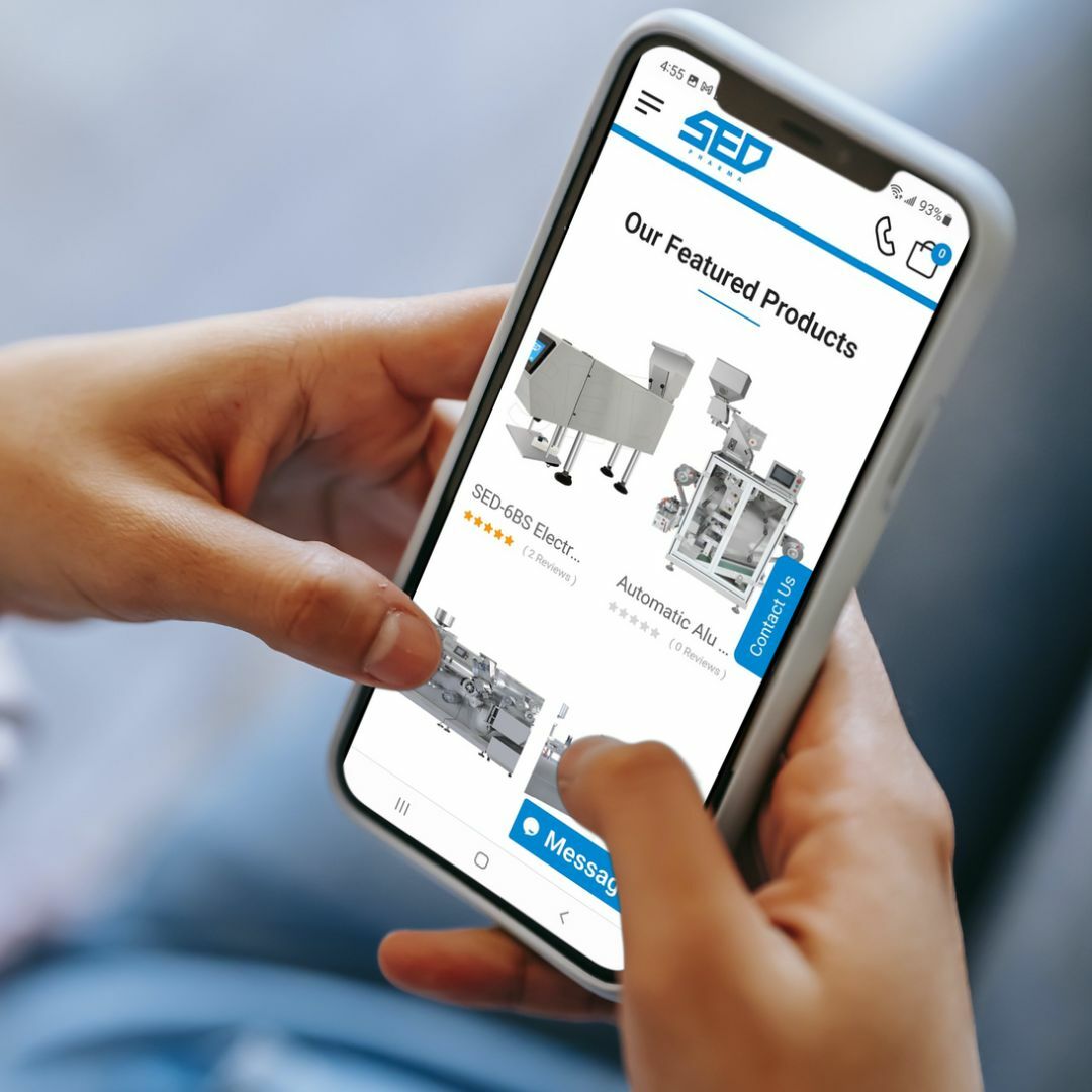 Sed pharma mobile scroll