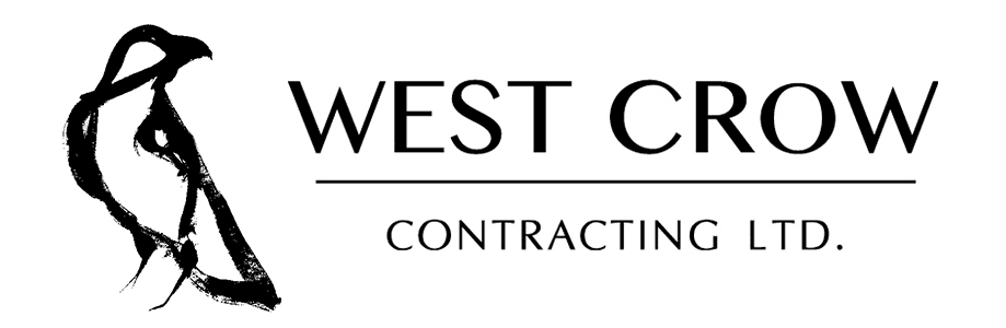 West crow logo white