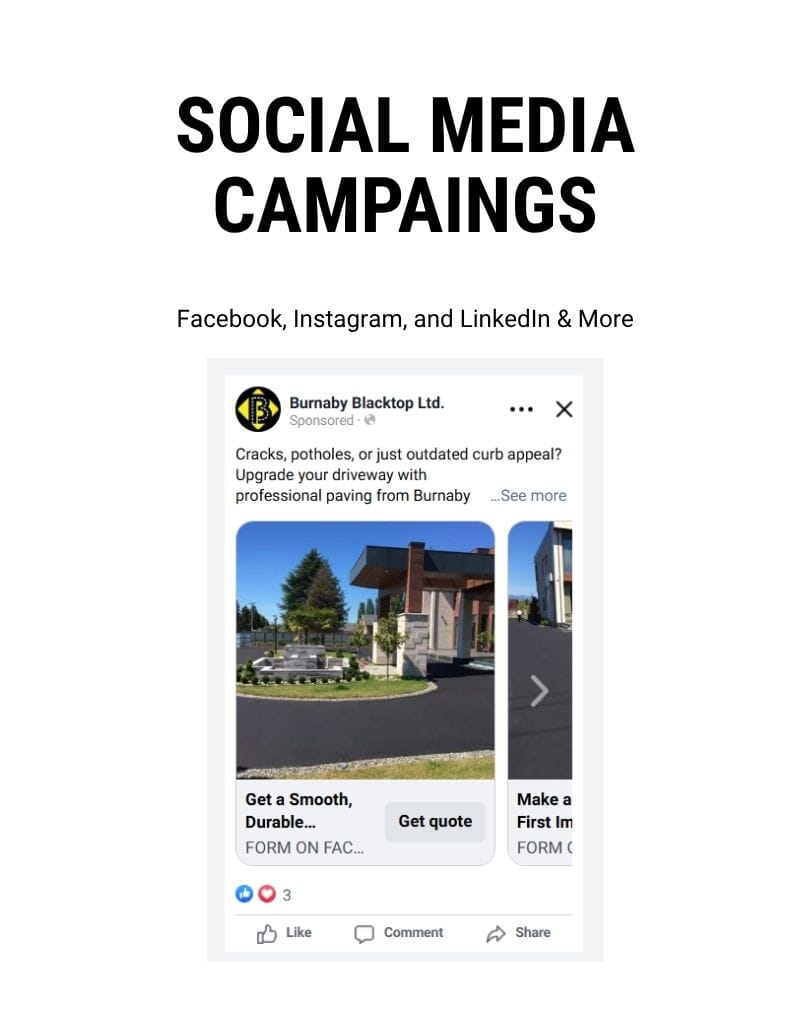 Social media campaings example