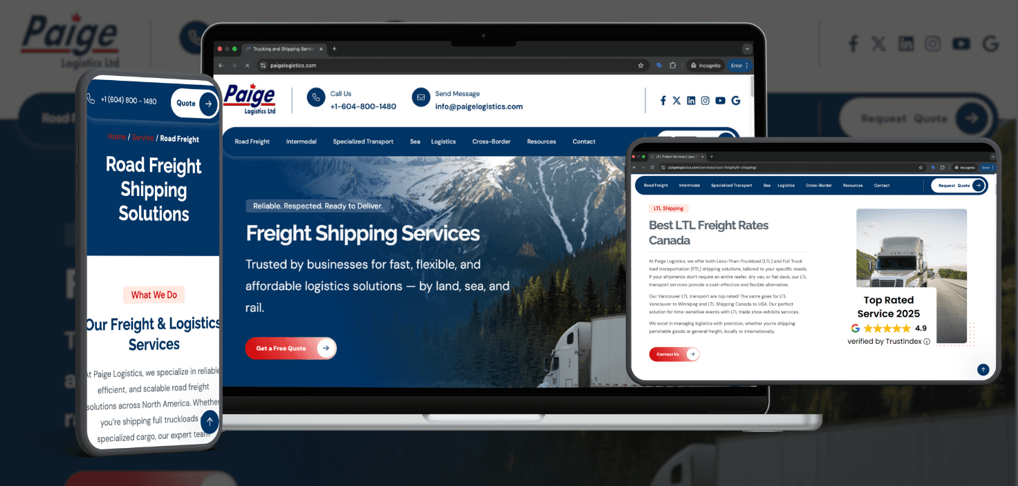 Paige logistics portfolio3